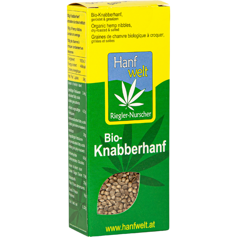 Hanfwelt Bio-Knabberhanf gesalzen 75g - Produktbild