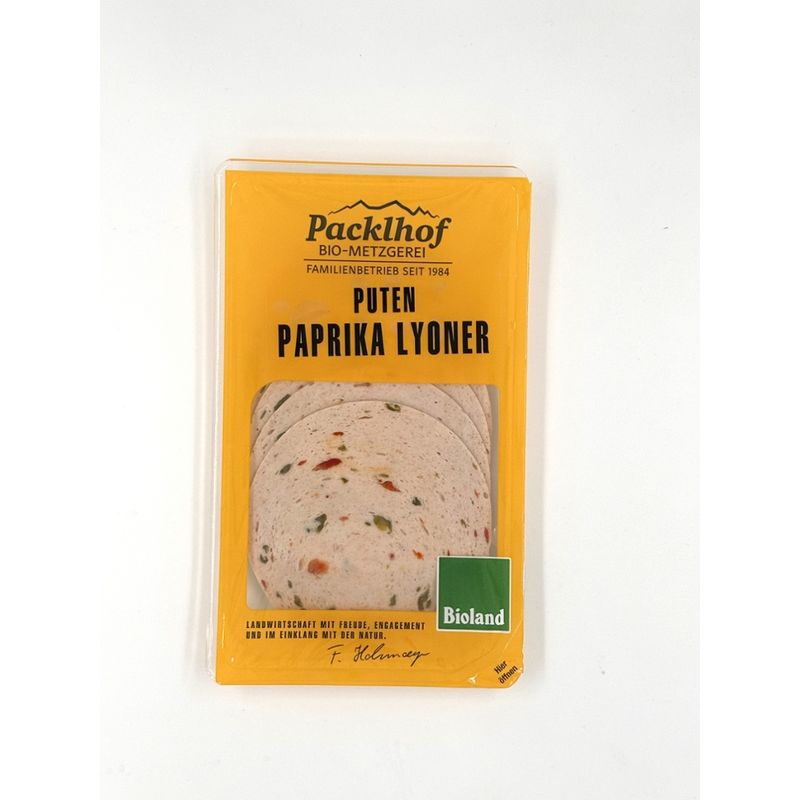 Packlhof Puten Paprikalyoner 80 g - Produktbild