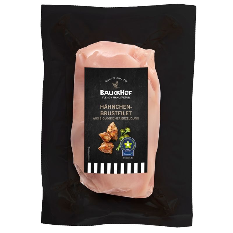 bioladen Hähnchenbrustfilet, 1 Stück - Produktbild