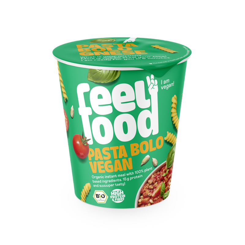 feelfood® feelfood Instant Lunch Pasta Bolo Vegan - Produktbild