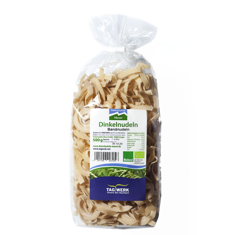 TAGWERK Dinkelnudeln Bandnudeln Moser - Produktbild