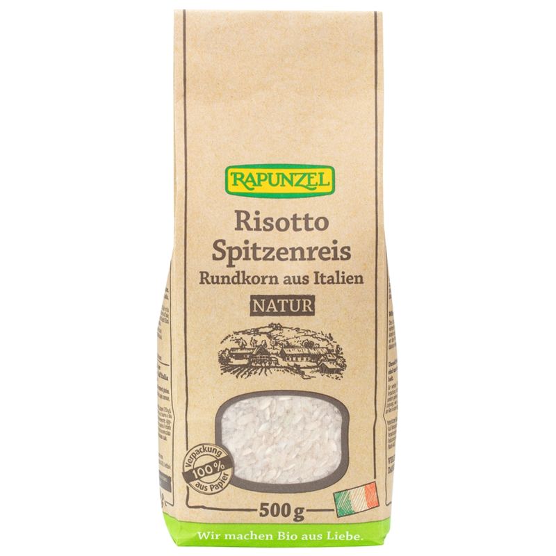 Rapunzel Risotto Rundkorn Spitzenreis 'Ribe' natur / Vollkorn - Produktbild