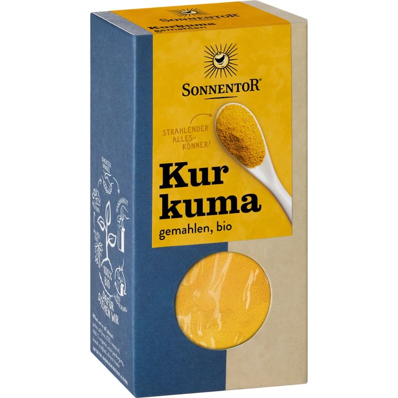 Sonnentor Kurkuma gemahlen, Packung - Produktbild