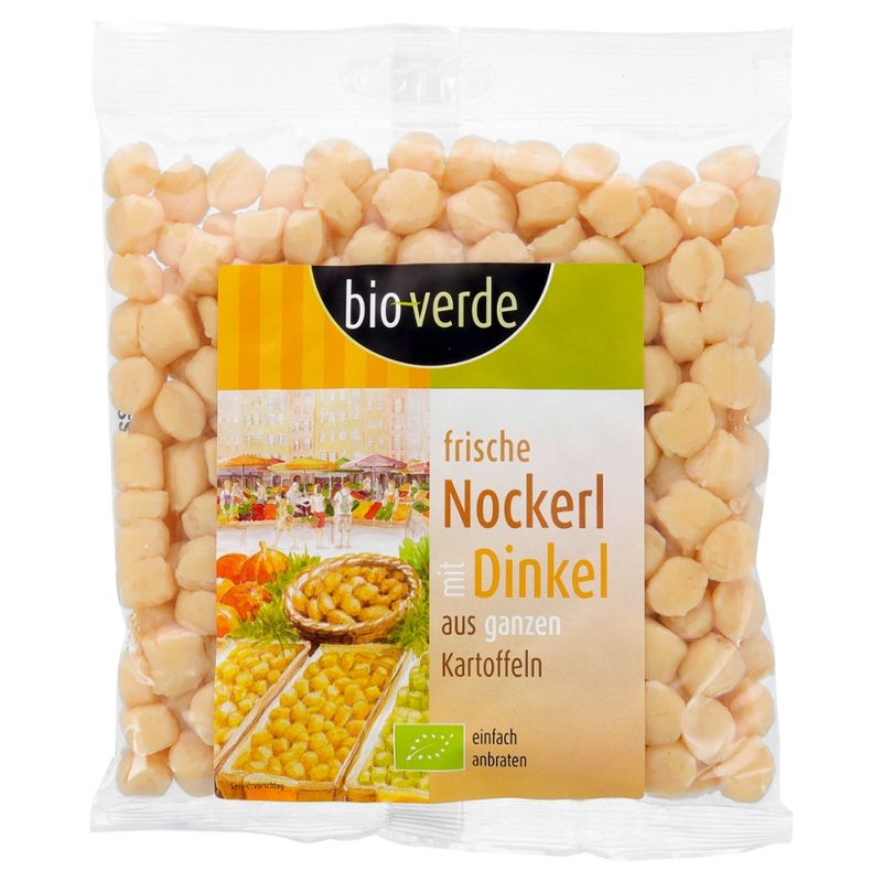 bio-verde Frische Dinkel-Nockerl aus ganzen, gekochten Kartoffeln 400 g - Produktbild