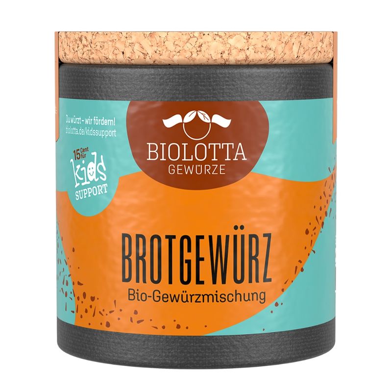 Biolotta Biolotta Korkdose Brotgewürz Bio-Gewürzmischung - Produktbild