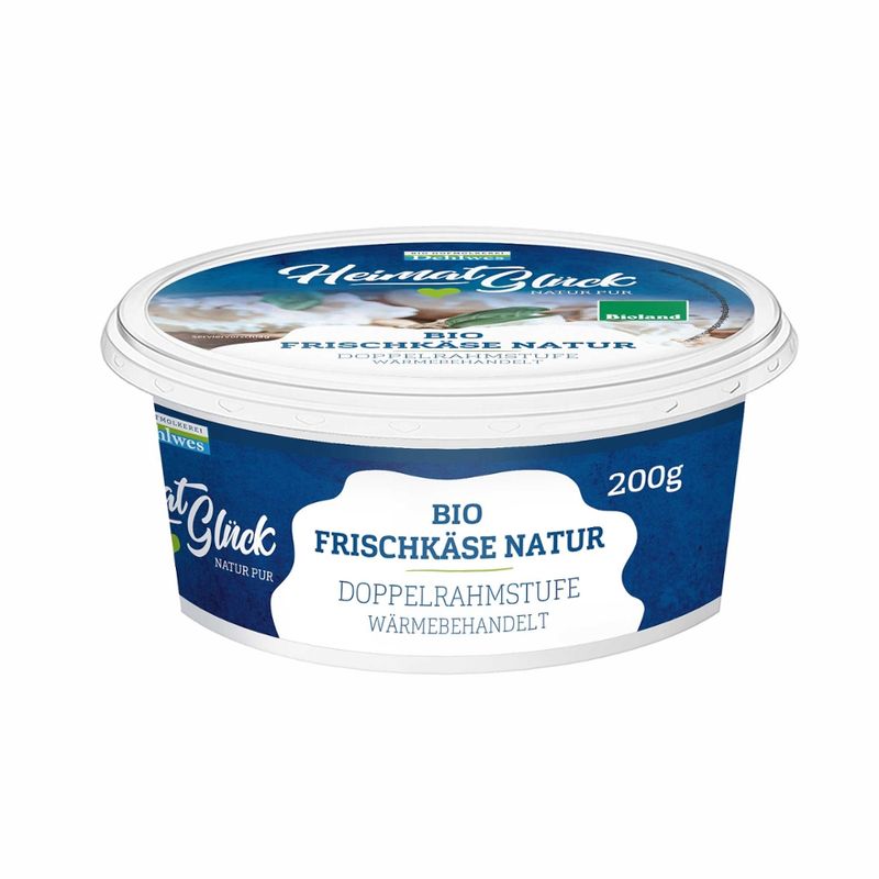 HeimatGlück BIO Frischkäse Doppelrahmstufe mind. 60 % Fett i.Tr. - Produktbild