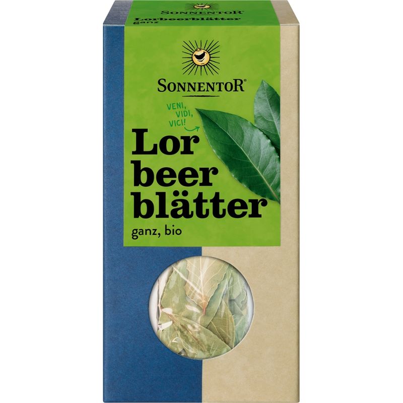 Sonnentor Lorbeerblätter ganz, Packung - Produktbild