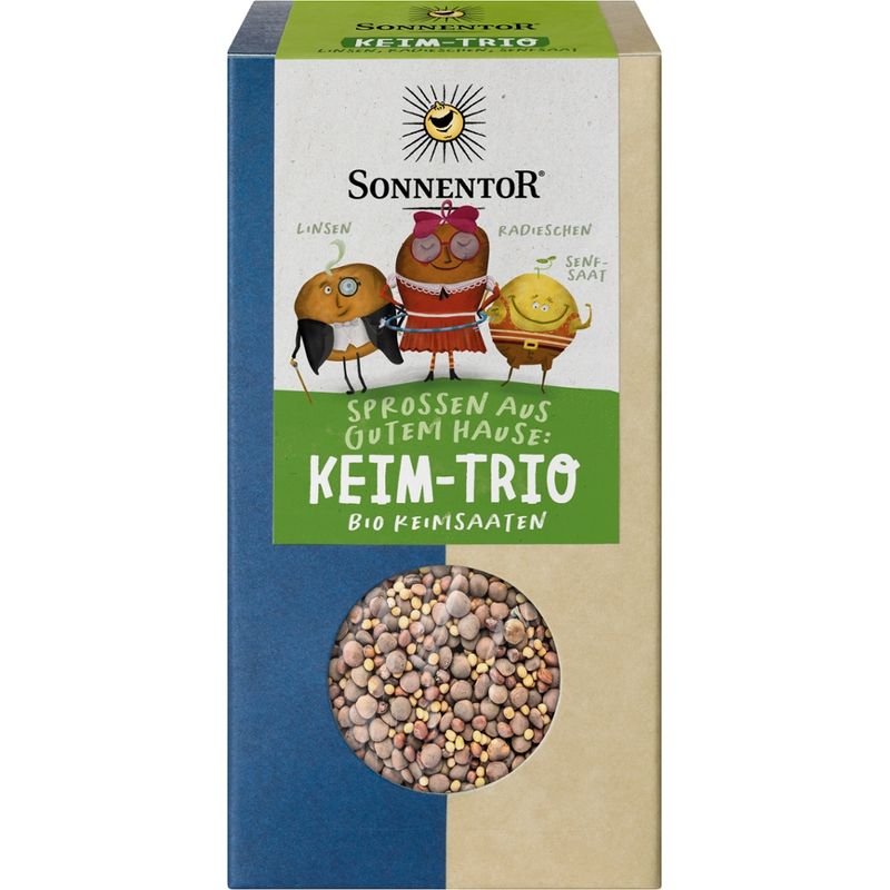 Sonnentor Keim-Trio, Packung - Produktbild