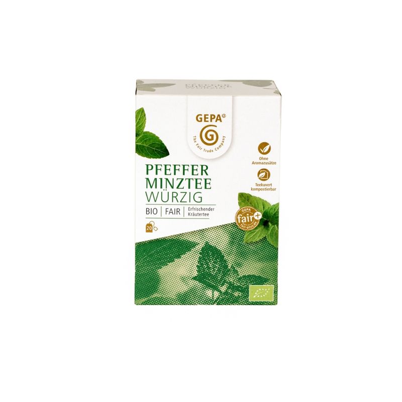 GEPA - The Fair Trade Company Bio Pfefferminz Tee Würzig - Produktbild