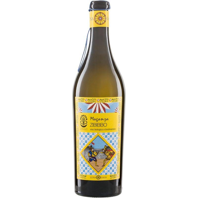 Riegel Erzeugermarken Zibibbo Terre Siciliane IGP MAGANZA  Luna Gaia - Produktbild