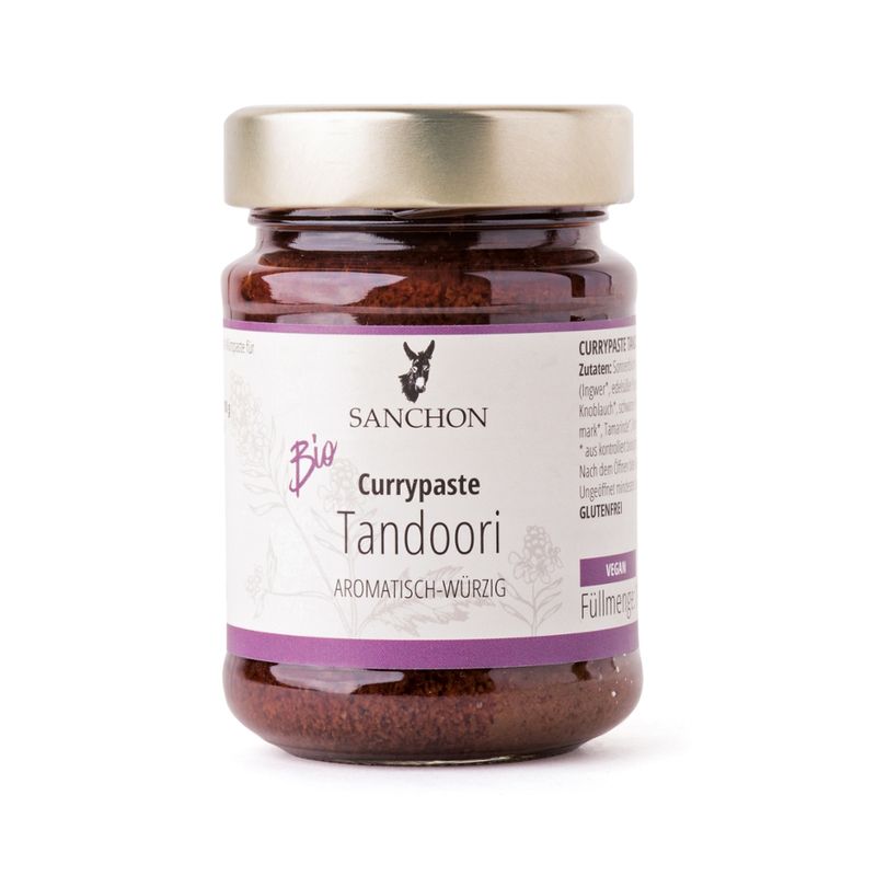 Sanchon WP Currypaste Tandoori, 190 g, SANCHON, bio - Produktbild