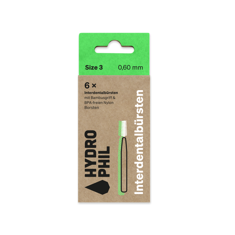 HYDROPHIL Interdental-Bürste 0,60mm - Produktbild