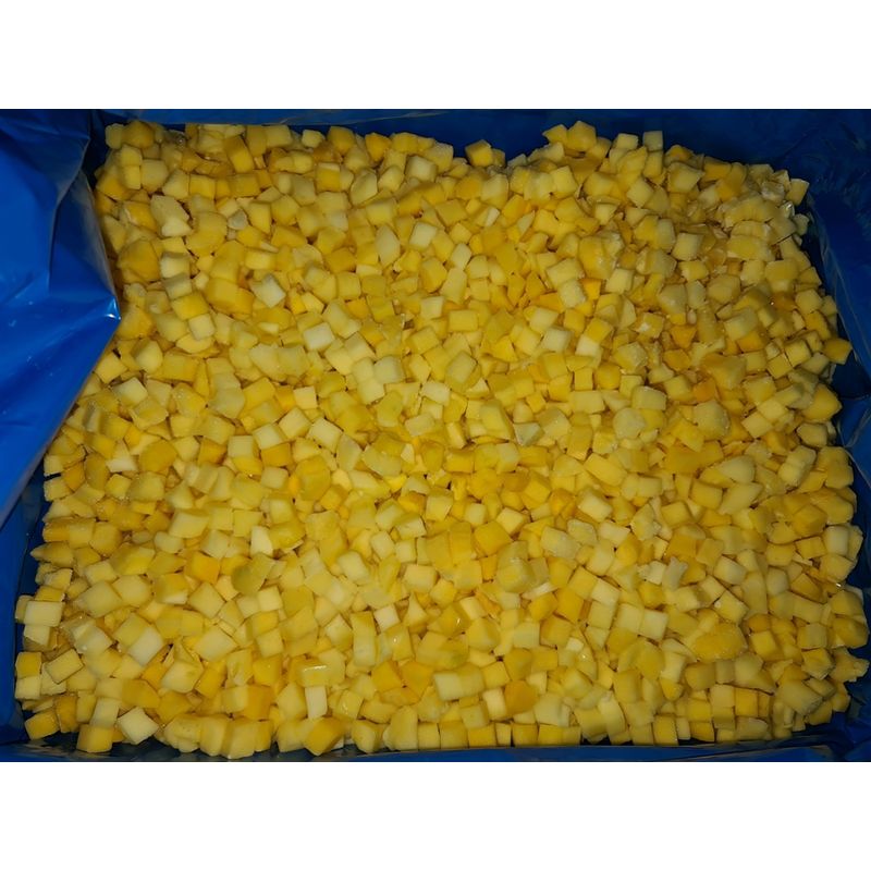 Ökofrost GV Mango Würfel, 10 mm, EU-Bio, 10 kg Karton - Produktbild