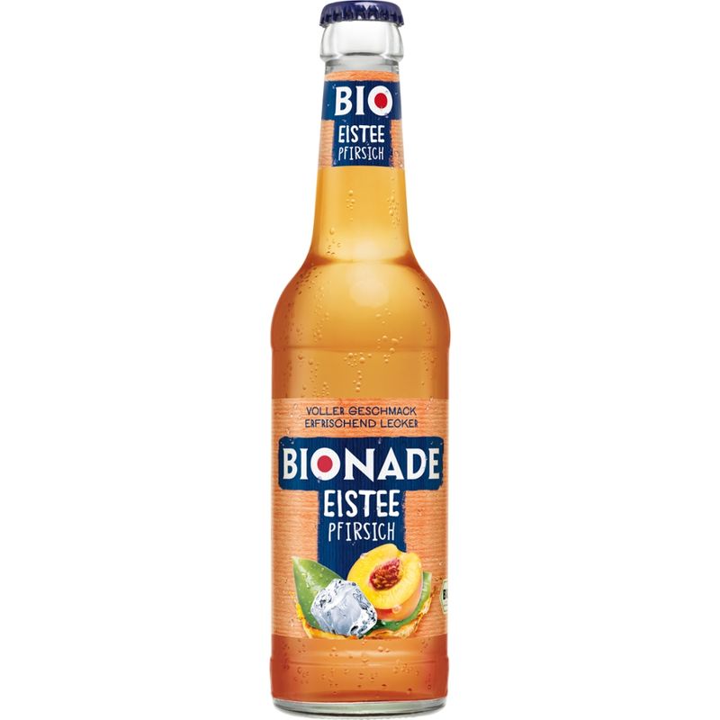 BIONADE Bionade Eistee Pfirisch 12x0,33 Mehrweg - Produktbild