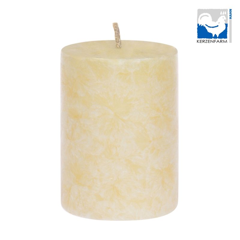 Kerzenfarm Hahn Stearin-Stumpen 50x65 aus 100% pflanzlichem Stearin, elfenbein - Produktbild