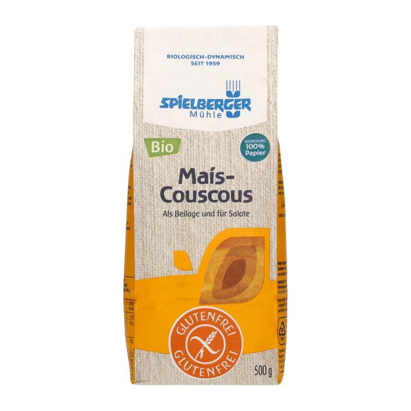 Spielberger Mühle Mais Couscous, glutenfrei, kbA - Produktbild