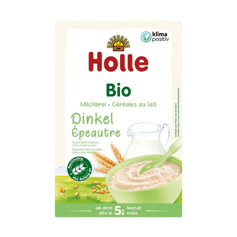 Holle  Bio-Milchbrei Dinkel - Produktbild