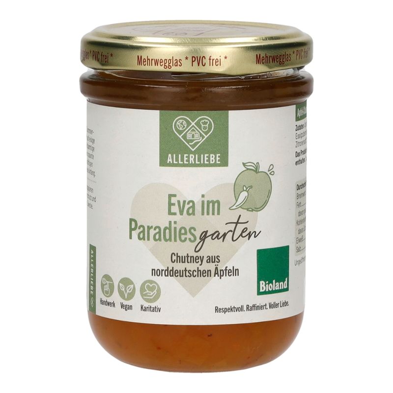 ALLERLIEBE ALLERLIEBE Bioland Apfel-Chutney 210g - Produktbild