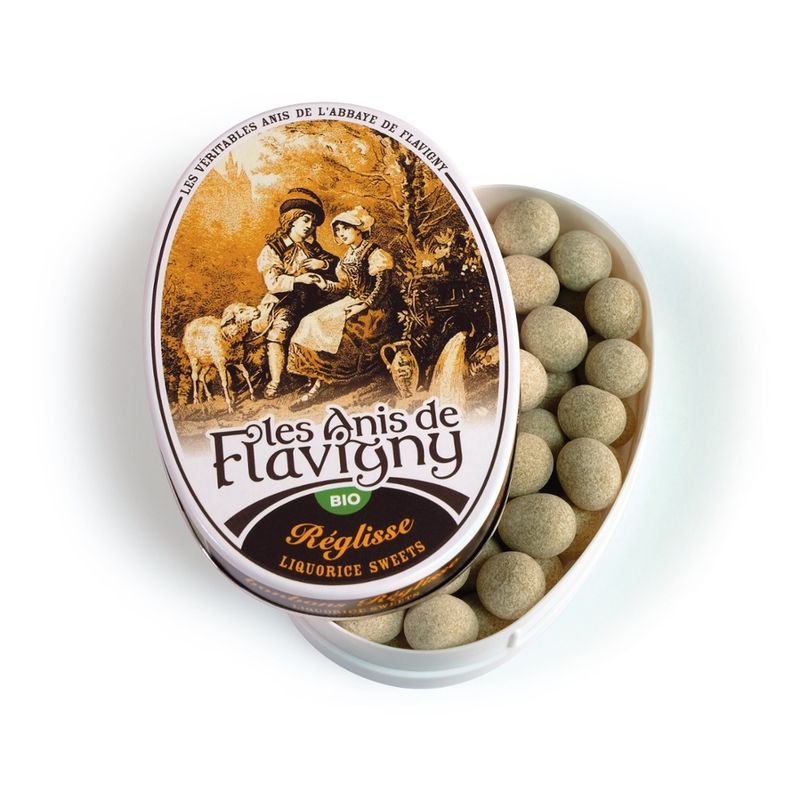 ANIS DE FLAVIGNY Ovale Dose 50g LAKRITZ BIO - Produktbild