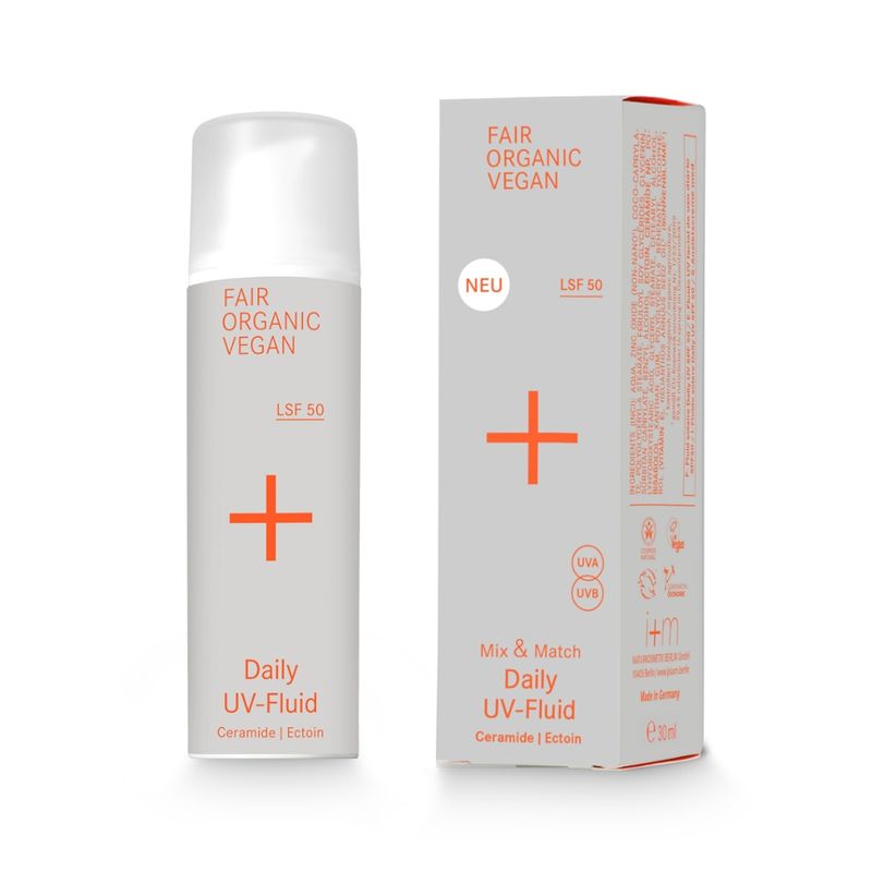 i+m NATURKOSMETIK BERLIN i+m Mix & Match Daily UV-Fluid LSF 50 - Produktbild