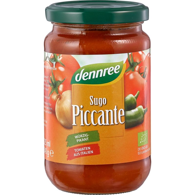 dennree Tomatensauce Sugo Piccante - Produktbild