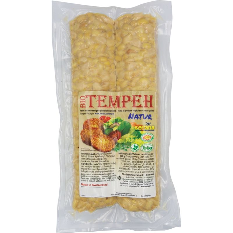Soyana BioTempeh aus BioSoyabohnen Natur, 700g - Produktbild