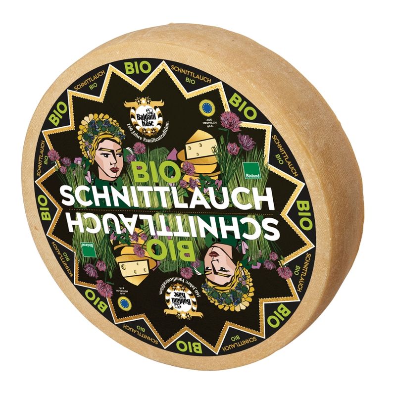 Baldauf Käse Bio Baldauf Allgäuer Schnittlauchkäse - Produktbild