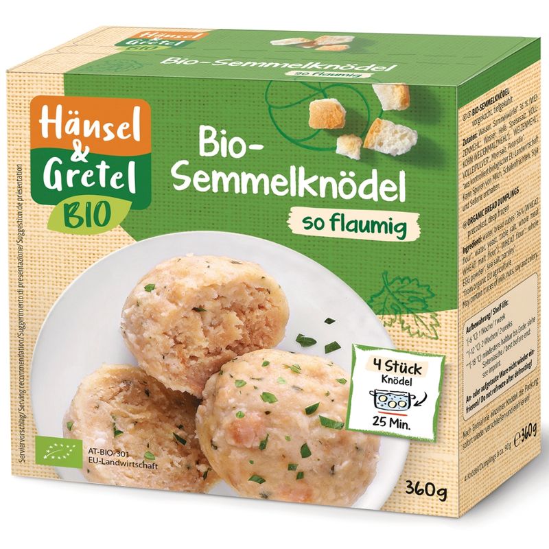Hänsel & Gretel Semmelknödel vorgegart - Produktbild