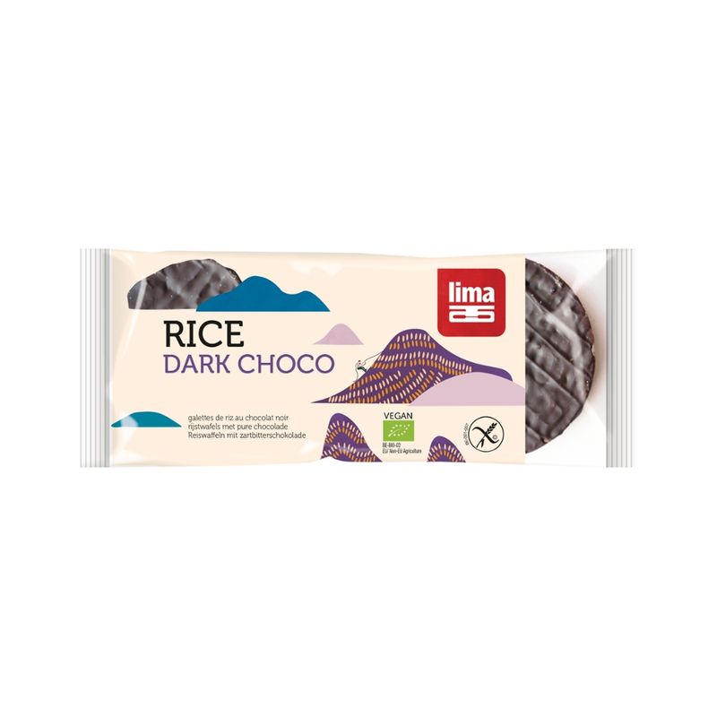 Lima Reiswaffeln Zartbitterschokolade - Produktbild