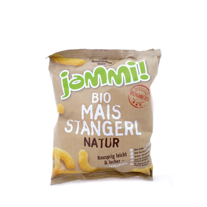 Rosenfellner Mühle & Naturkost Jammi! Bio Maisstangerl natur glutenfrei 50g - Produktbild