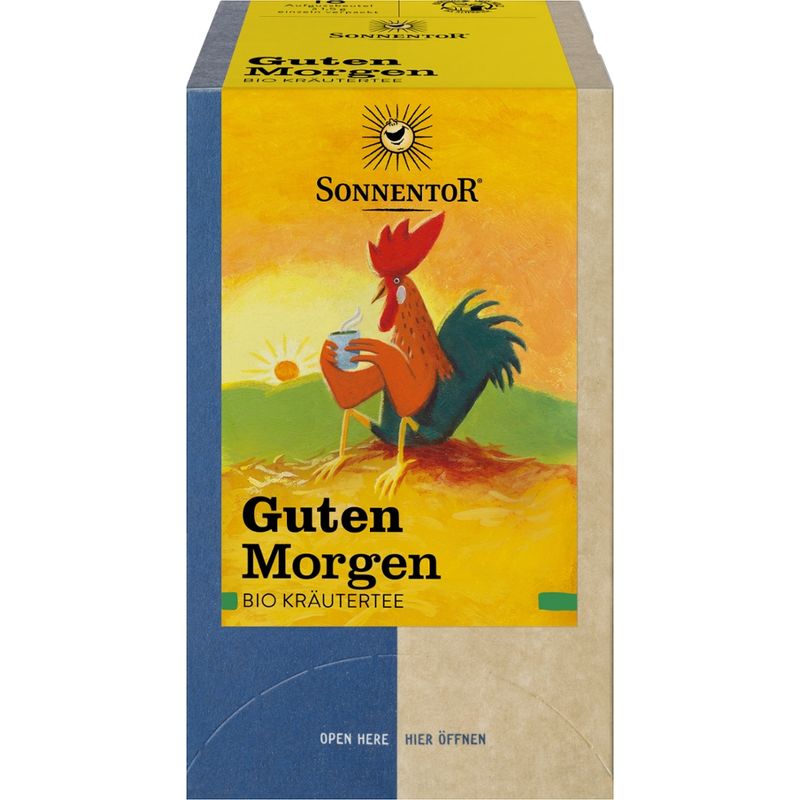 Sonnentor Guten Morgen Kräutertee, Doppelkammerbeutel - Produktbild