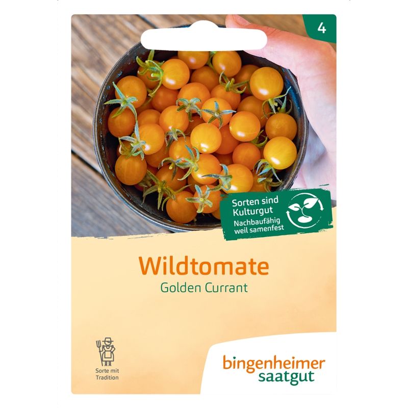 Bingenheimer Saatgut Golden Currant - Wildtomate (Saatgut) - Produktbild