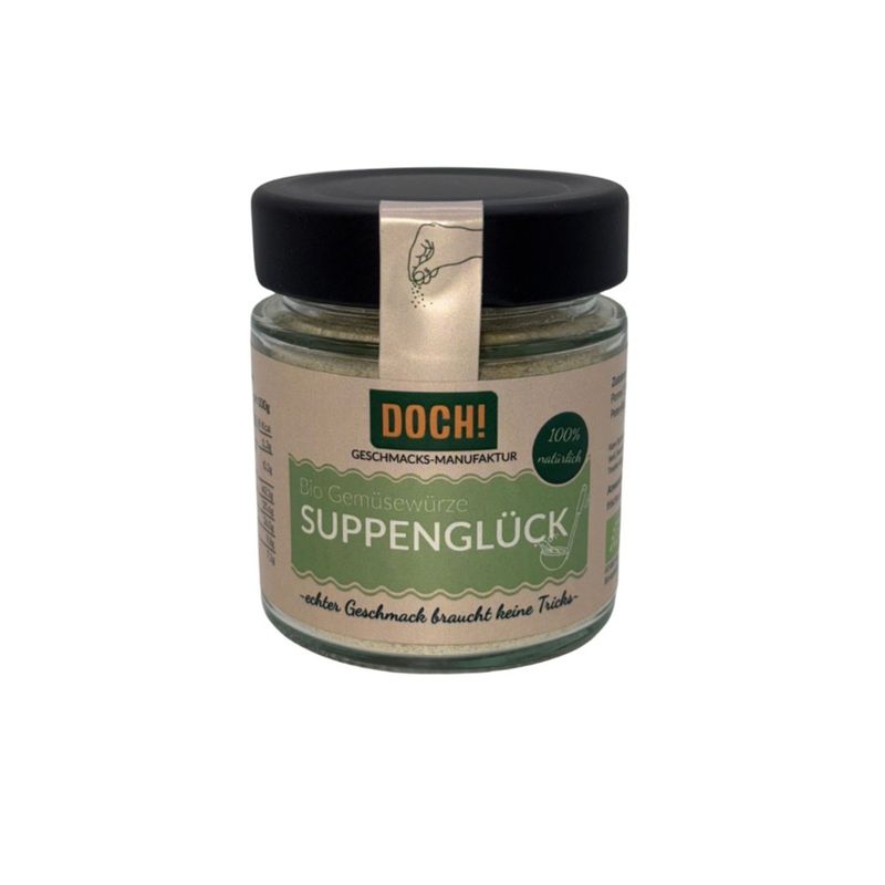 DOCH! Geschmacks-Manufaktur DOCH! Bio Gemüsewürze SUPPENGLÜCK Glas - Produktbild