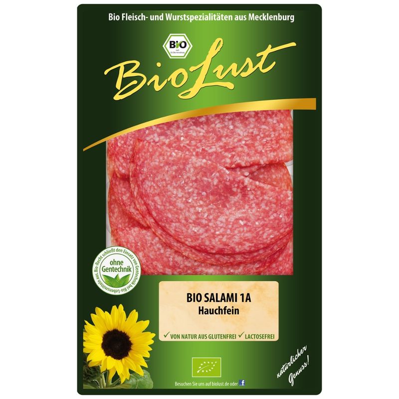 Biolust Bio Salami 1A, hauchfein - Produktbild