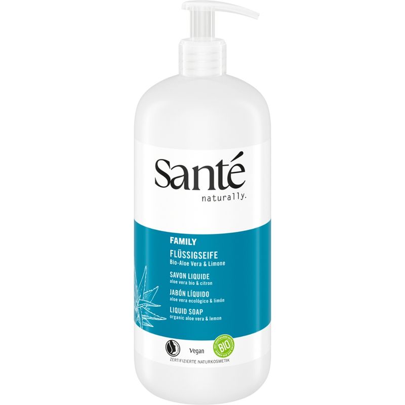 Sante Family Flüssigseife Bio-Aloe Vera & Limone - Produktbild