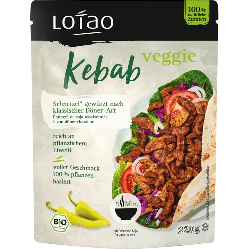 Lotao Veggie Kebab Bio 220g - Produktbild