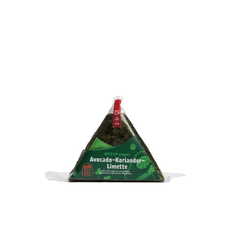 RiCE UP RiCE UP onigiri Avocado, Koriander, Limette - Produktbild