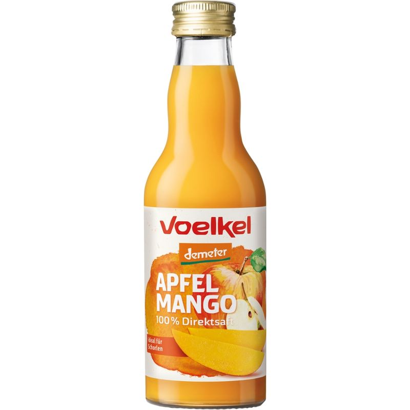 Voelkel Apfel Mango  100% Direktsaft - Produktbild