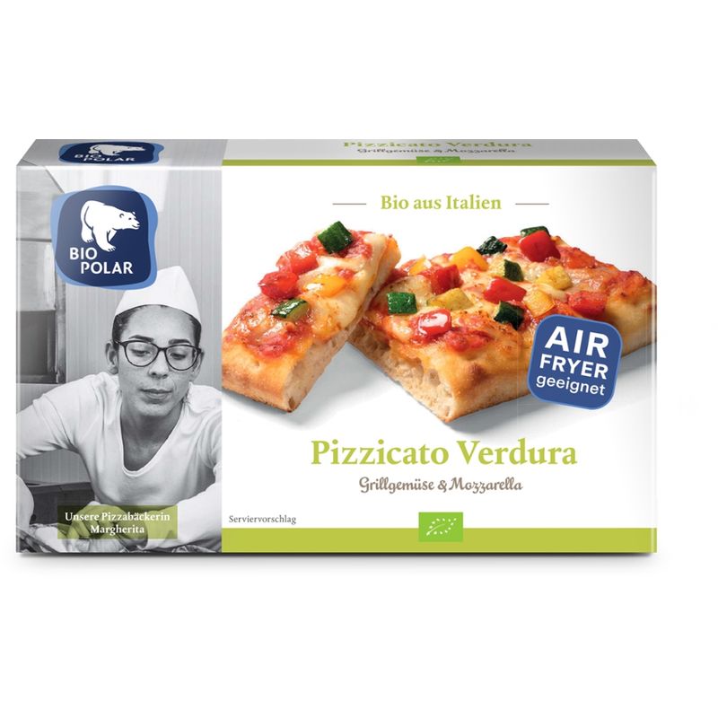 Biopolar Bio Pizzicato Verdura mit Grillgemüse und Mozzarella - Produktbild