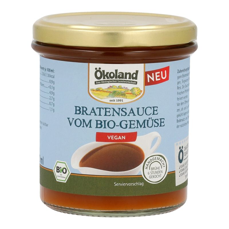 ÖKOLAND Bratensauce vom Bio-Gemüse - Produktbild