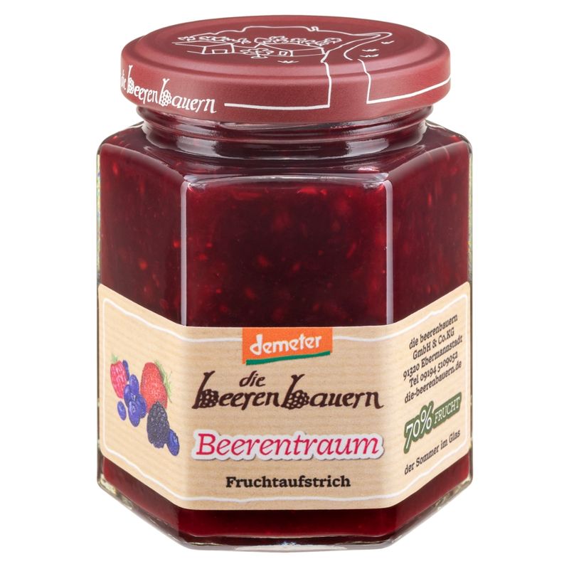 die beerenbauern Beerentraum Fruchtaufstrich - Produktbild