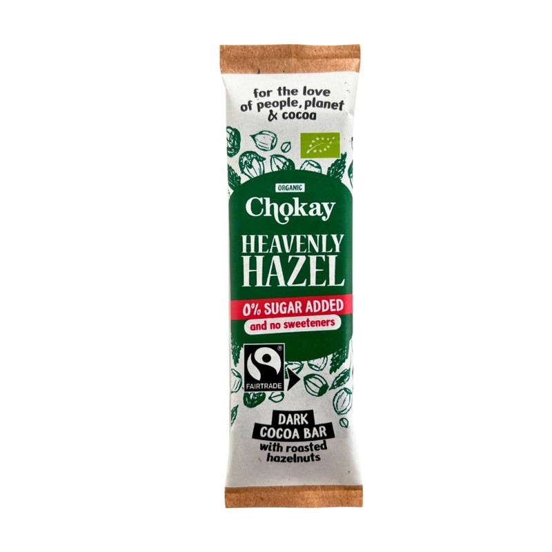 Chokay BV Chokay BIO Snack Bar Dark Heavenly Hazel 30g - Produktbild