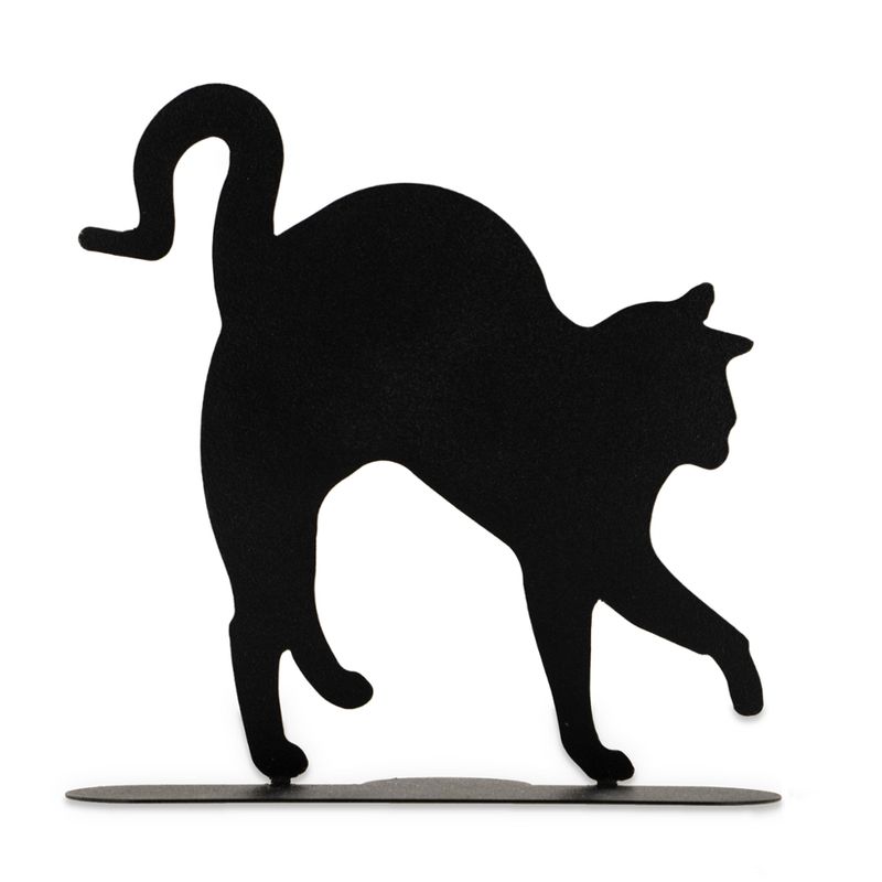 Aromandise Sommer-Räucherwerk - Räucherspiralenhalter aus Eisen Schwartz Katz - Produktbild