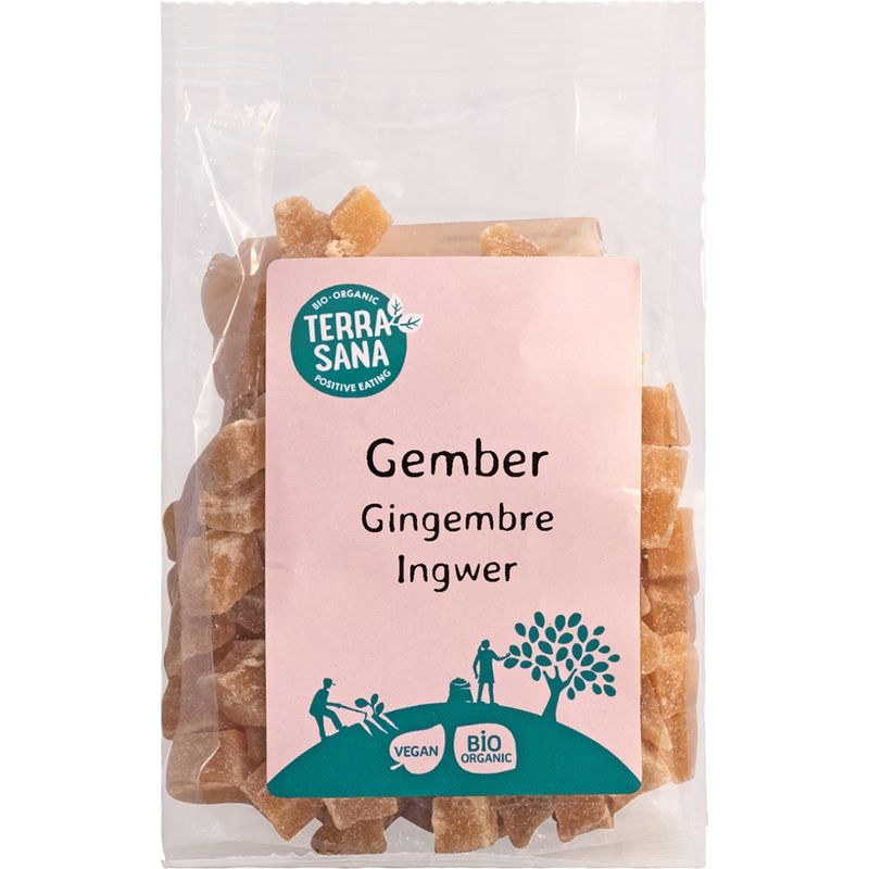 TerraSana Ingwer kandiert - Produktbild