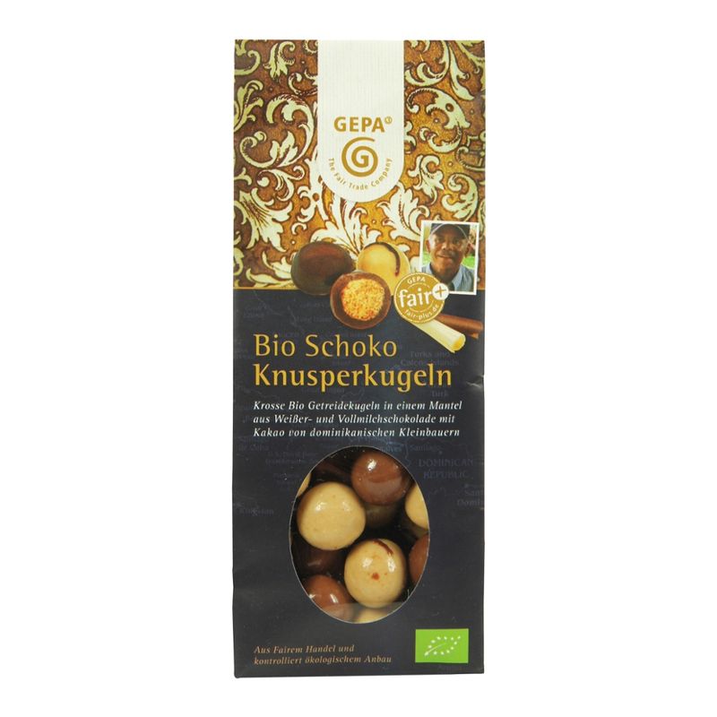 GEPA - The Fair Trade Company Bio Schoko Knusperkugeln - Produktbild