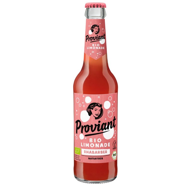 Proviant Berlin Rhabarberlimonade (Bio) - Produktbild