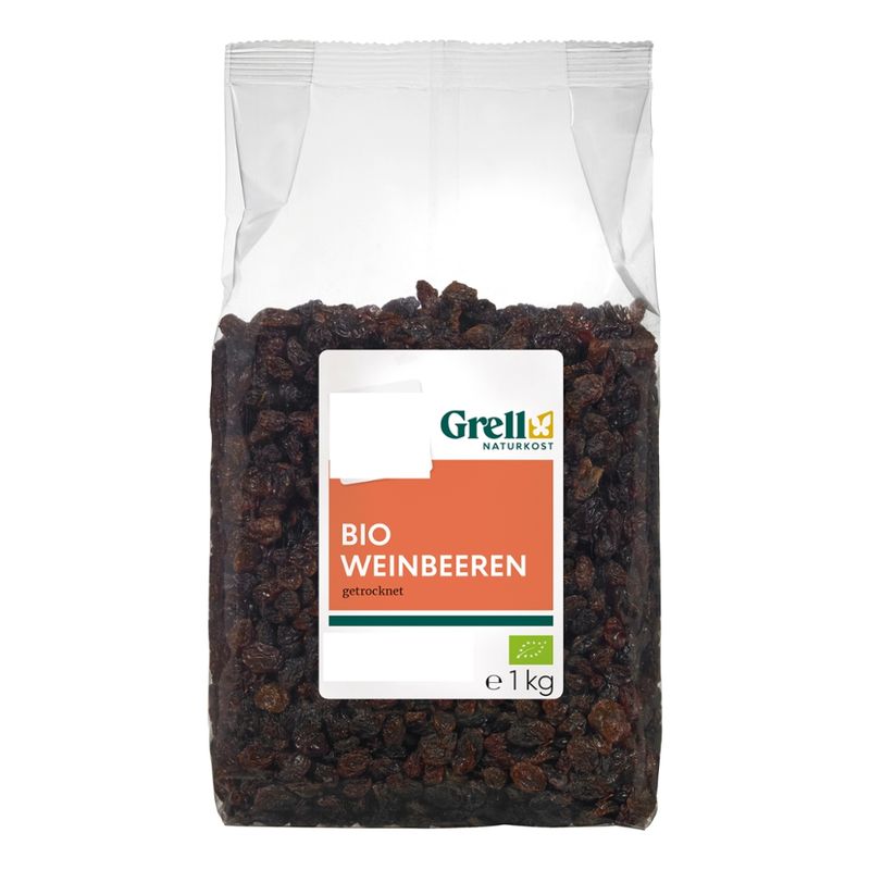 Grell Naturkost Weinbeeren getrocknet - Produktbild