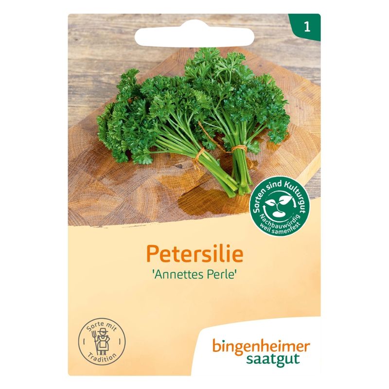 Bingenheimer Saatgut Annettes Perle - Petersilie (Saatgut) - Produktbild