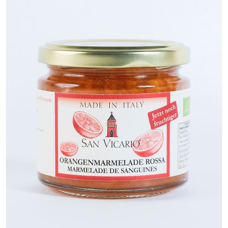 San Vicario San Vicario Orangenmarmelade rossa - Produktbild