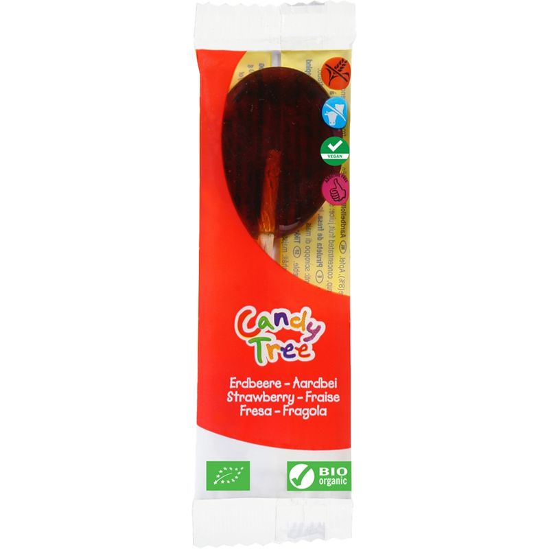 Candy Tree Erdbeer-Lutscher - Produktbild